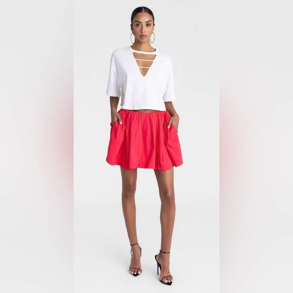 KBB by Kahlana Dresses & Skirts - NWOT KBB by Kahlana Red Bubble Skirt